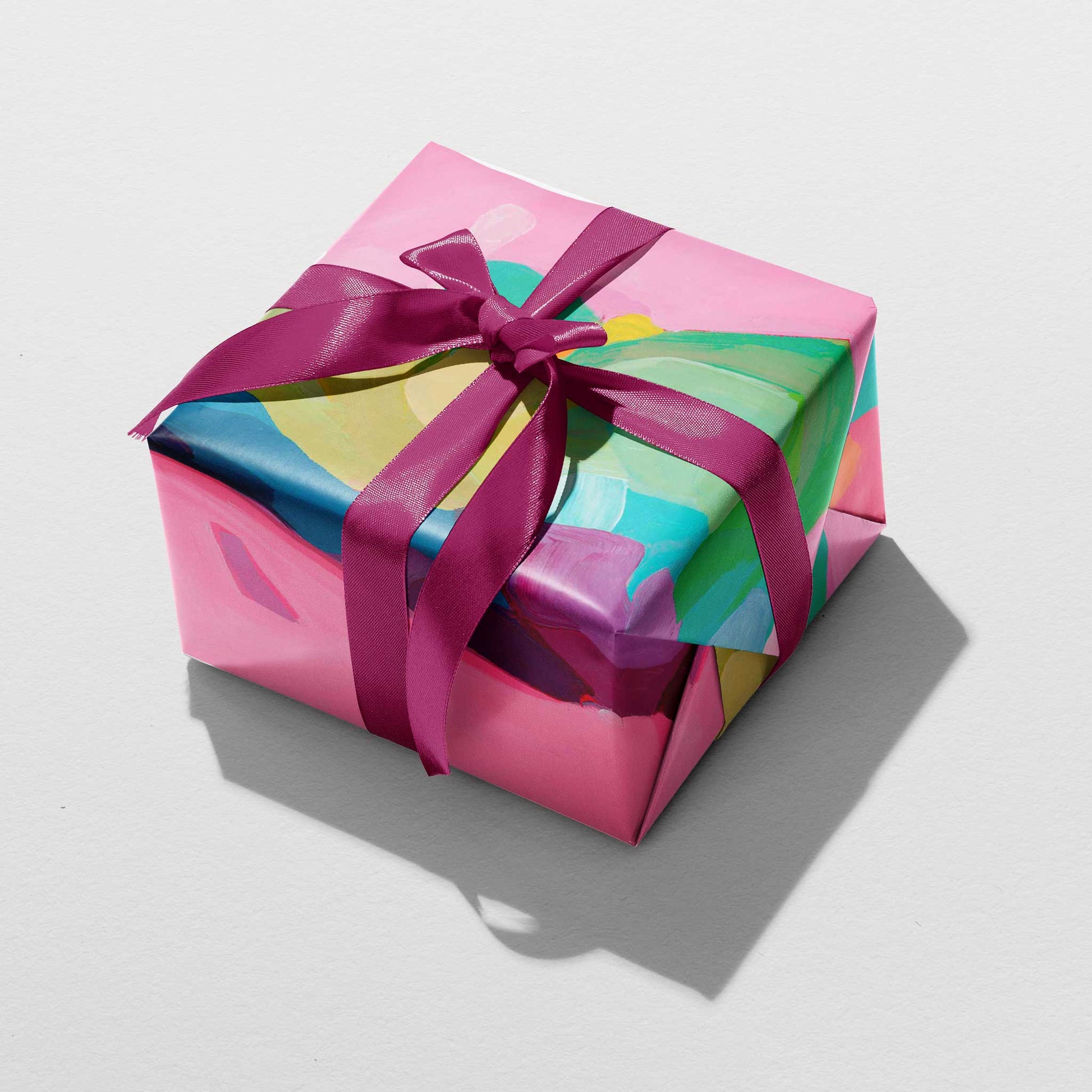abstract pink gift wrap uk