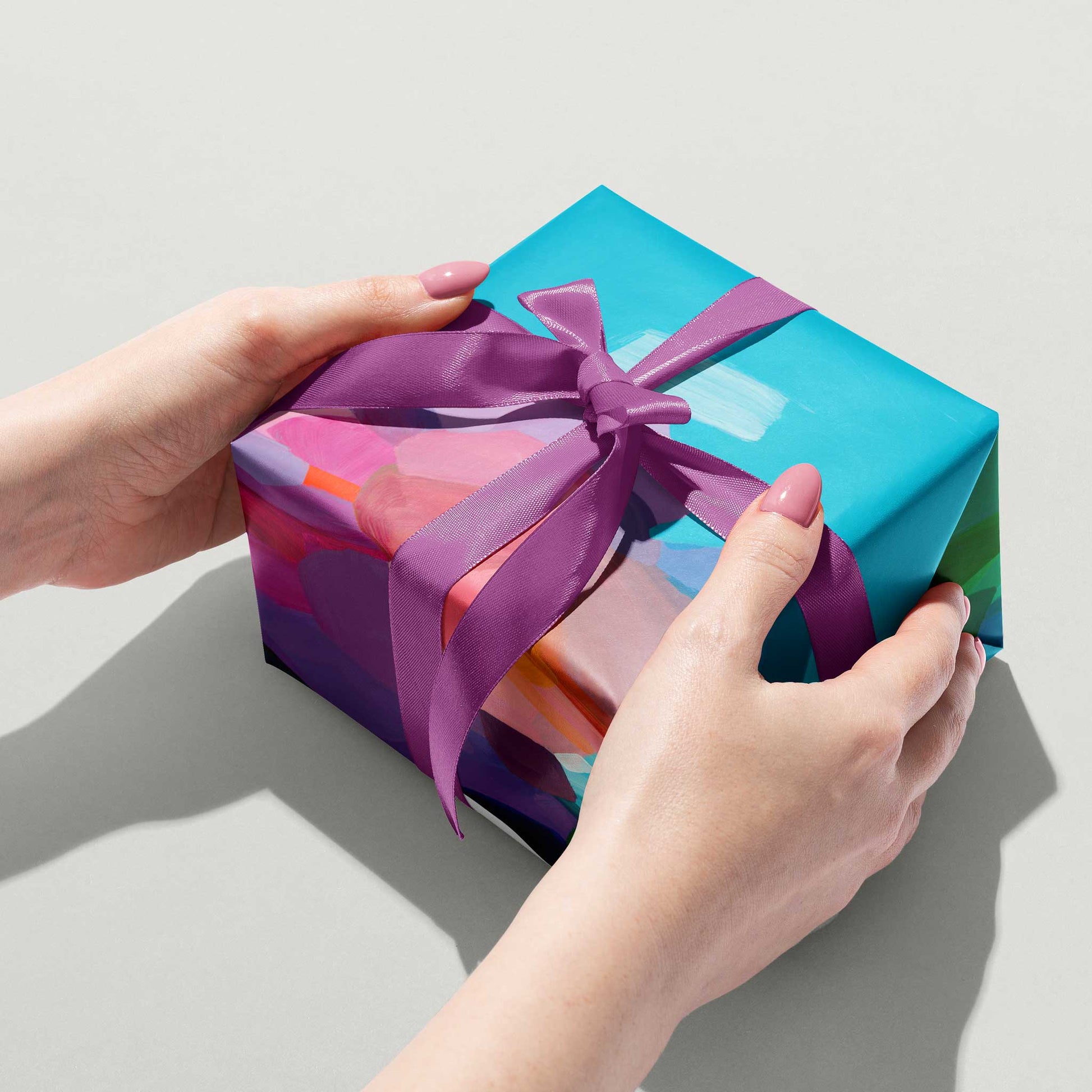 blue gift wrapping uk