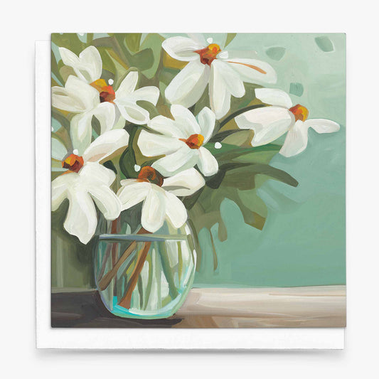 daisies art card uk