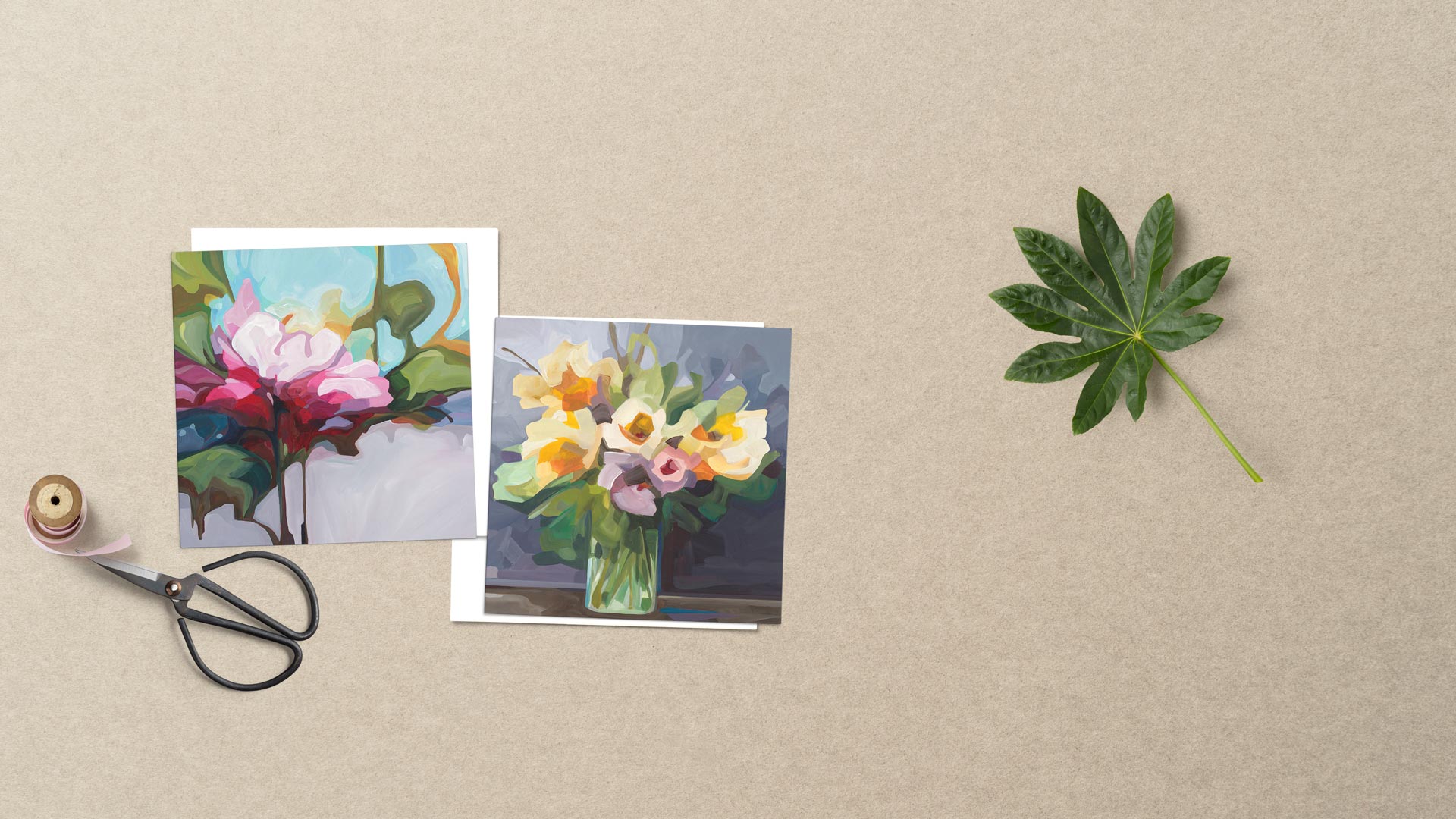 floral art cards uk banner
