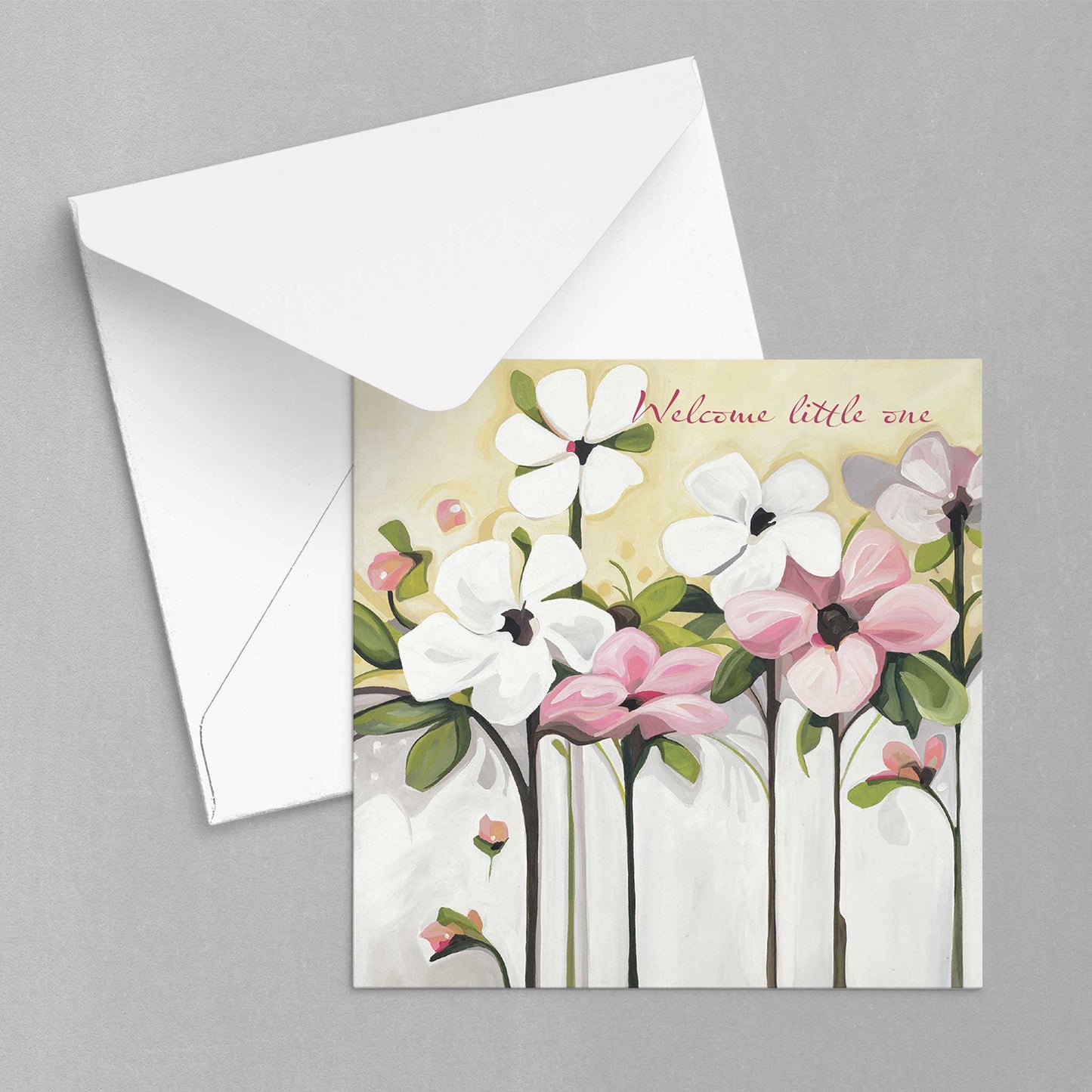 Newborn baby card
