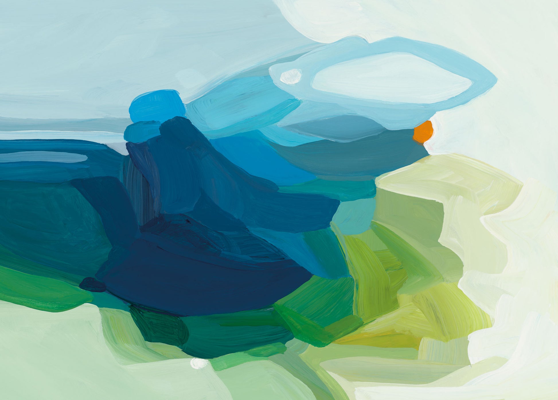 green blue wrapping paper sheets uk