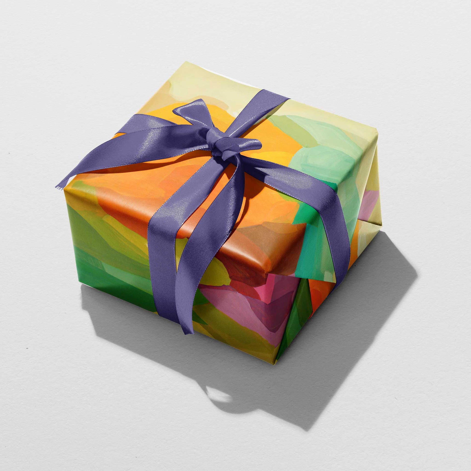 green yellow gift wrap uk