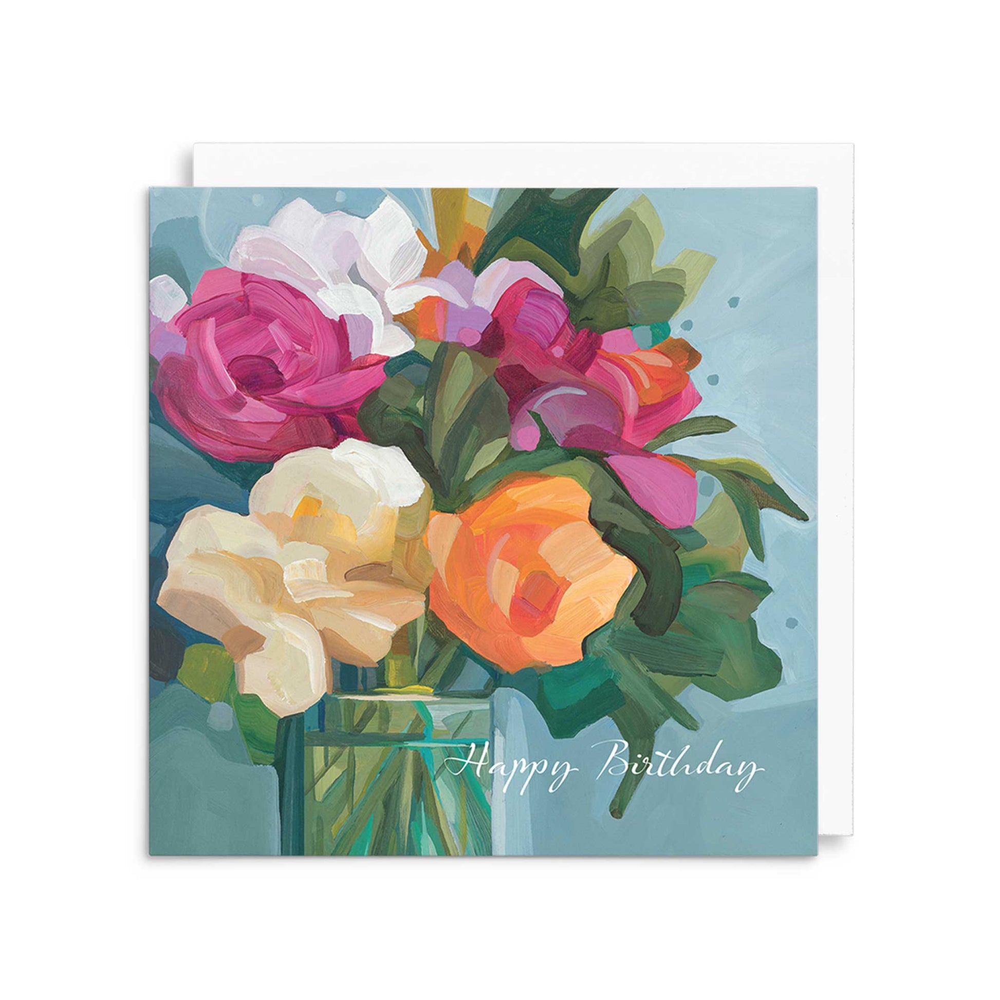 floral birthday cards uk