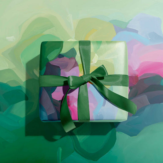 jade green luxury wrapping paper uk