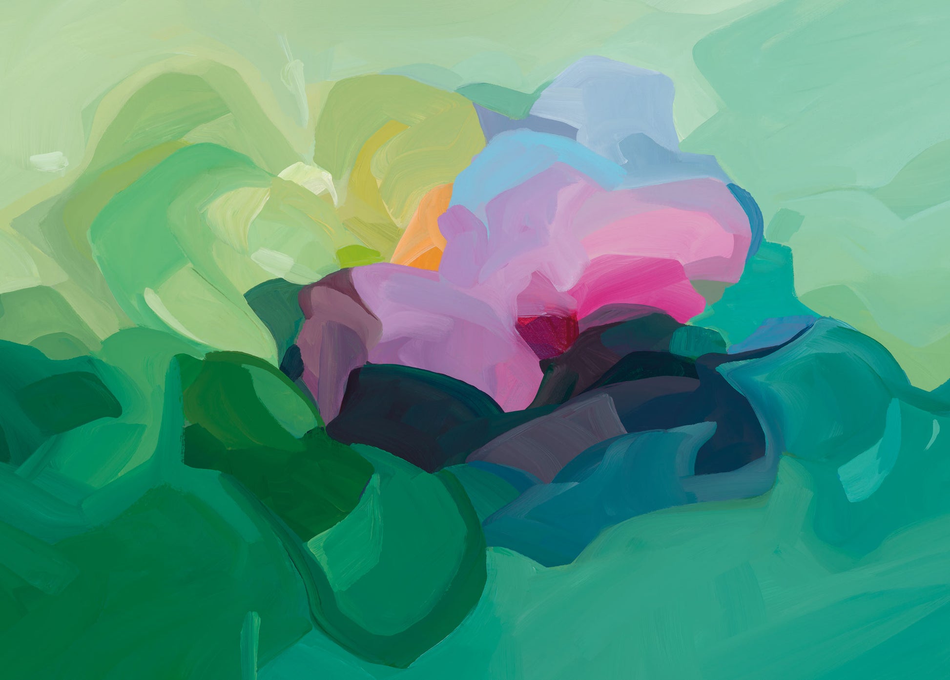 jade green wrapping paper sheets