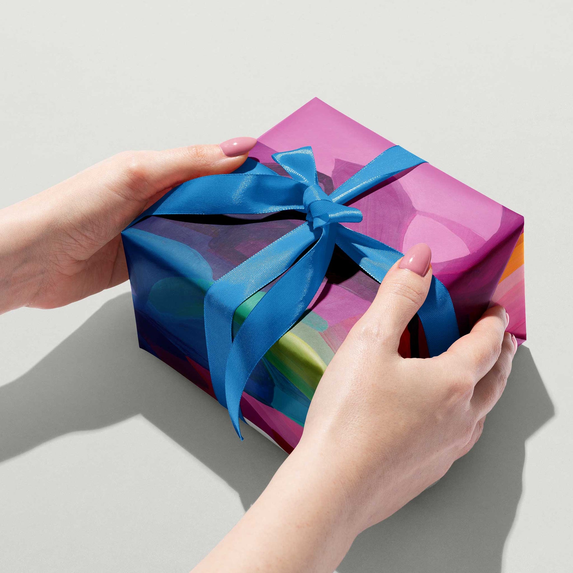 purple magenta gift wrapping uk