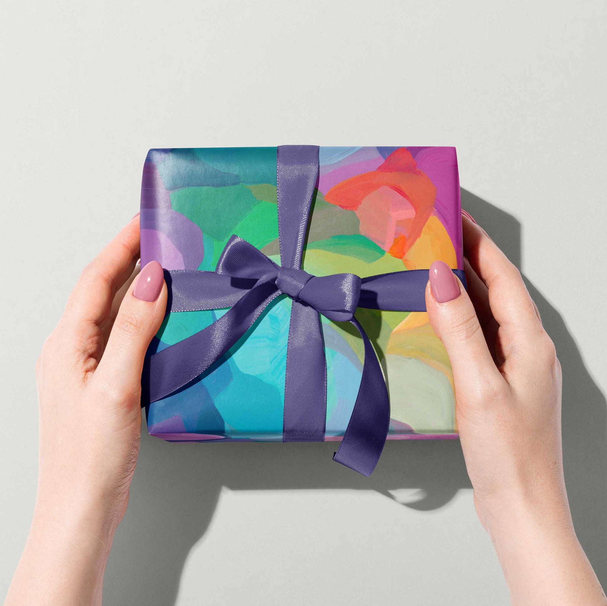 mauve gift wrapping uk