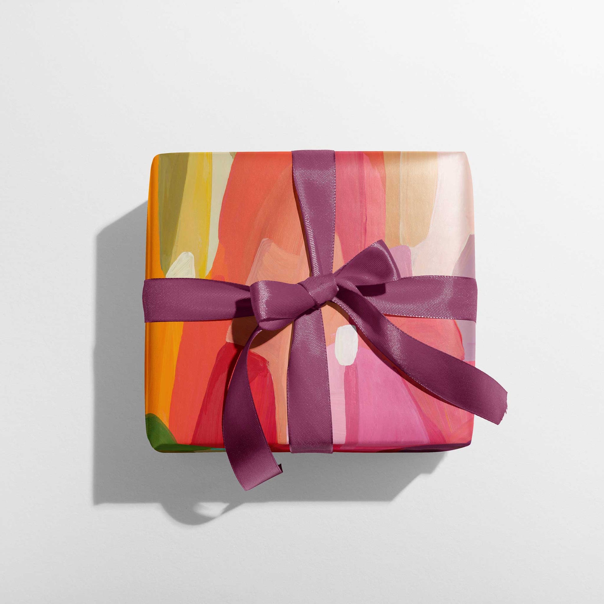orange gift wrapping paper uk