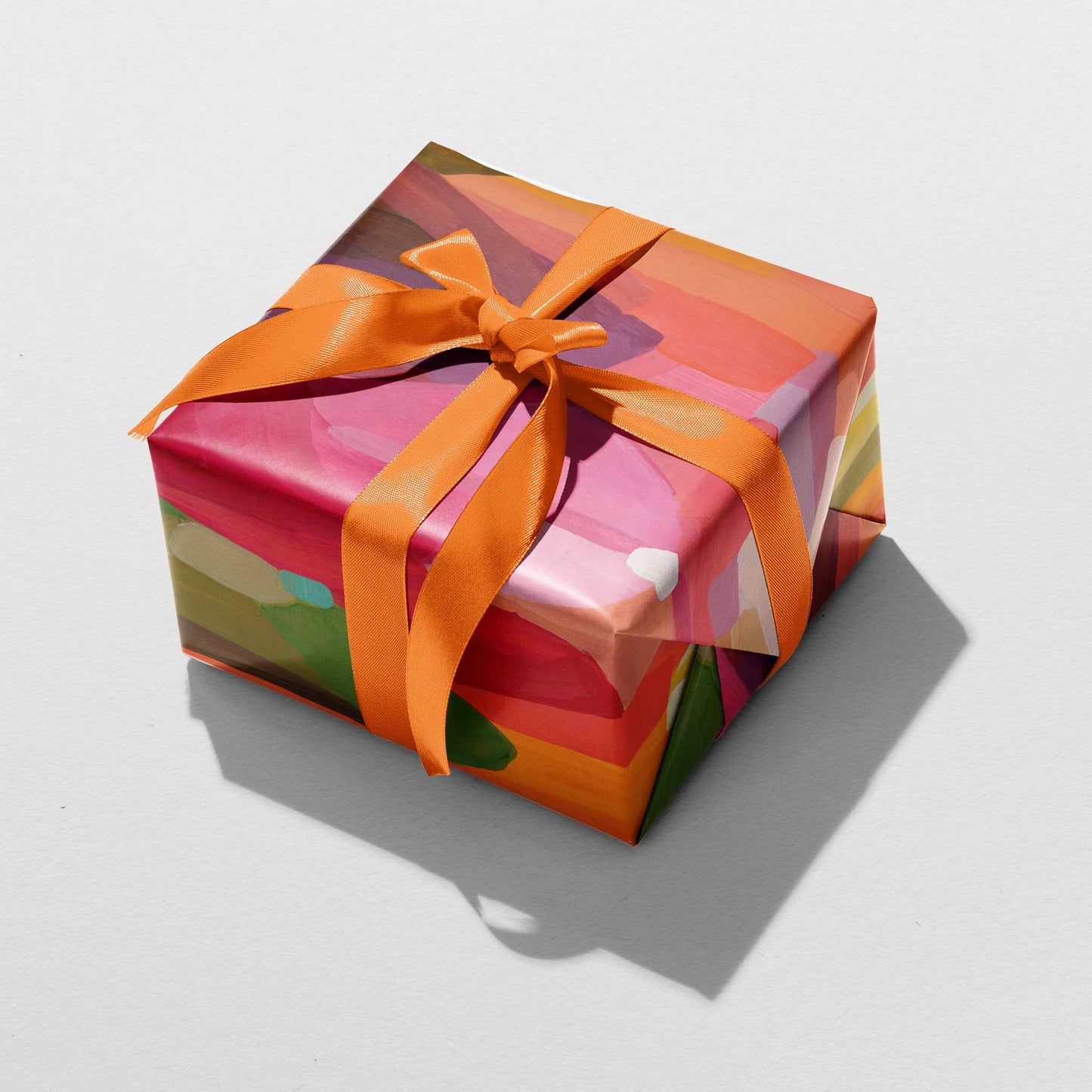 orange gift wrap uk