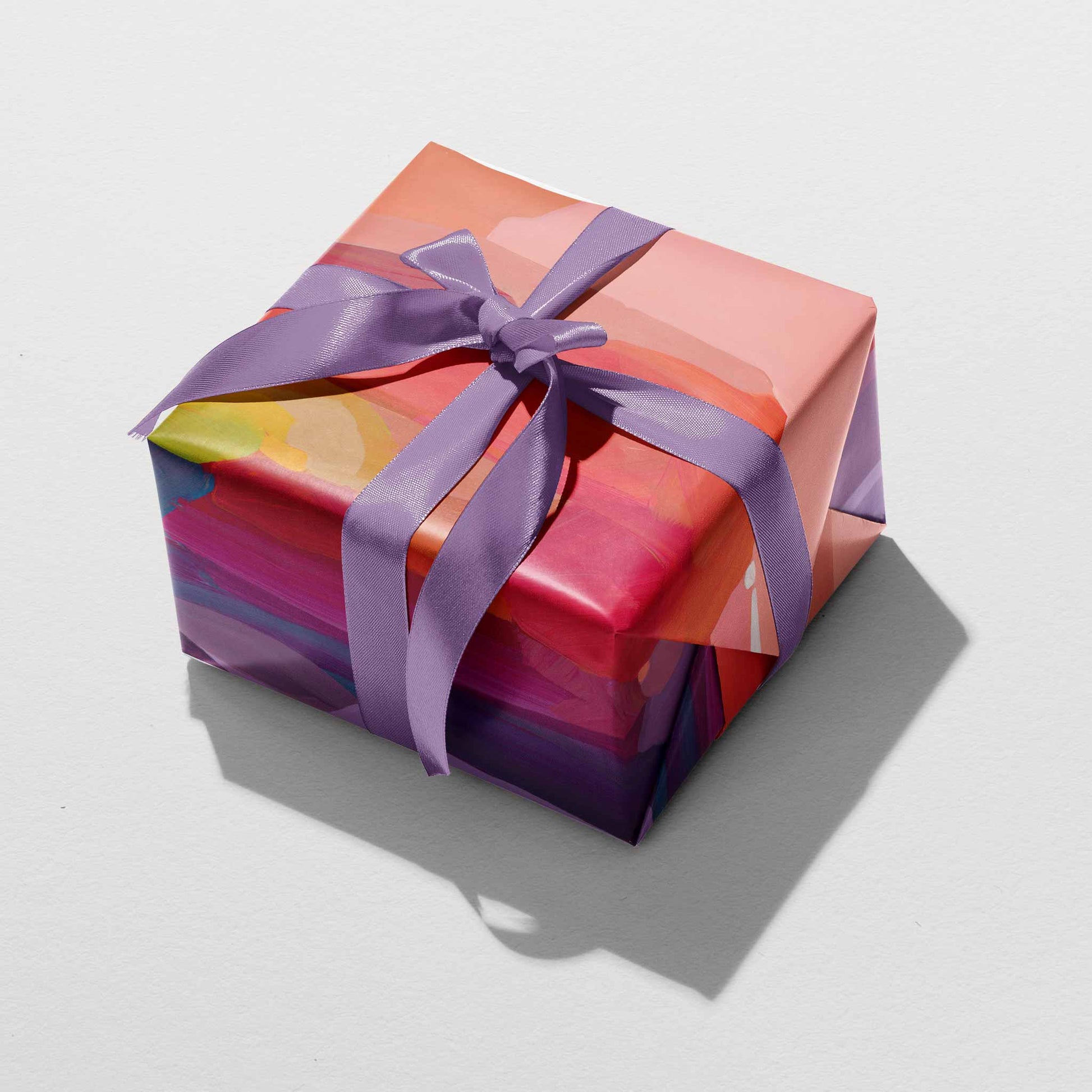 peach purple gift wrap uk