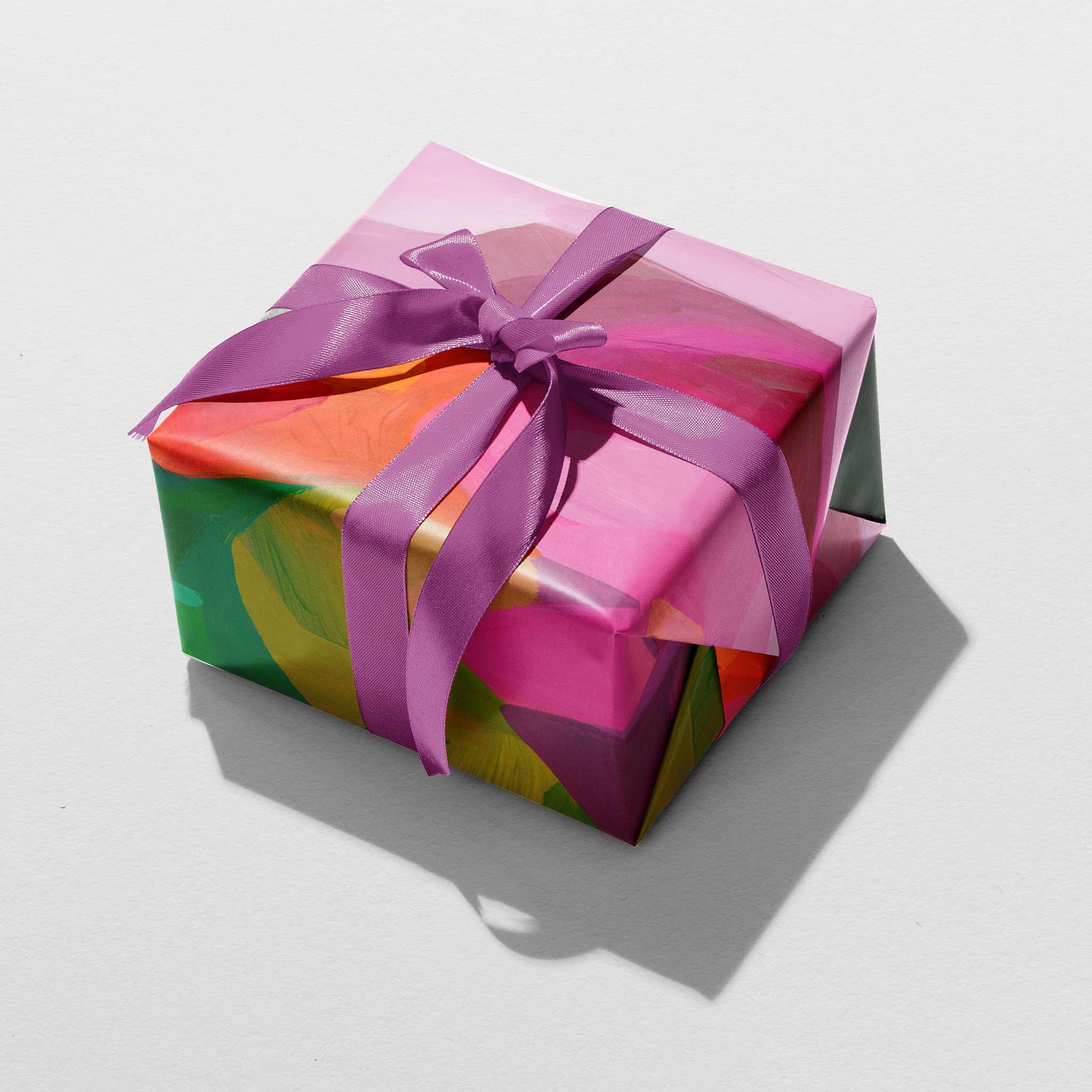 boxed wraped in pink gift wrap uk