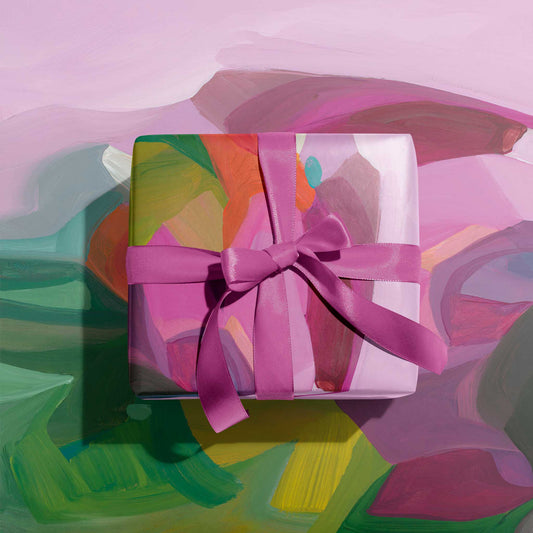 pink luxury wrapping paper uk