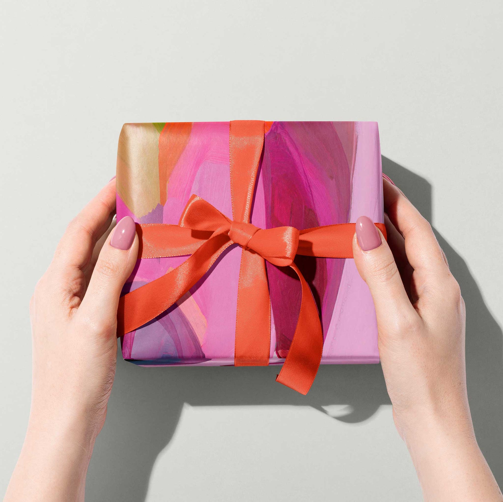 plum pink gift wrapping uk