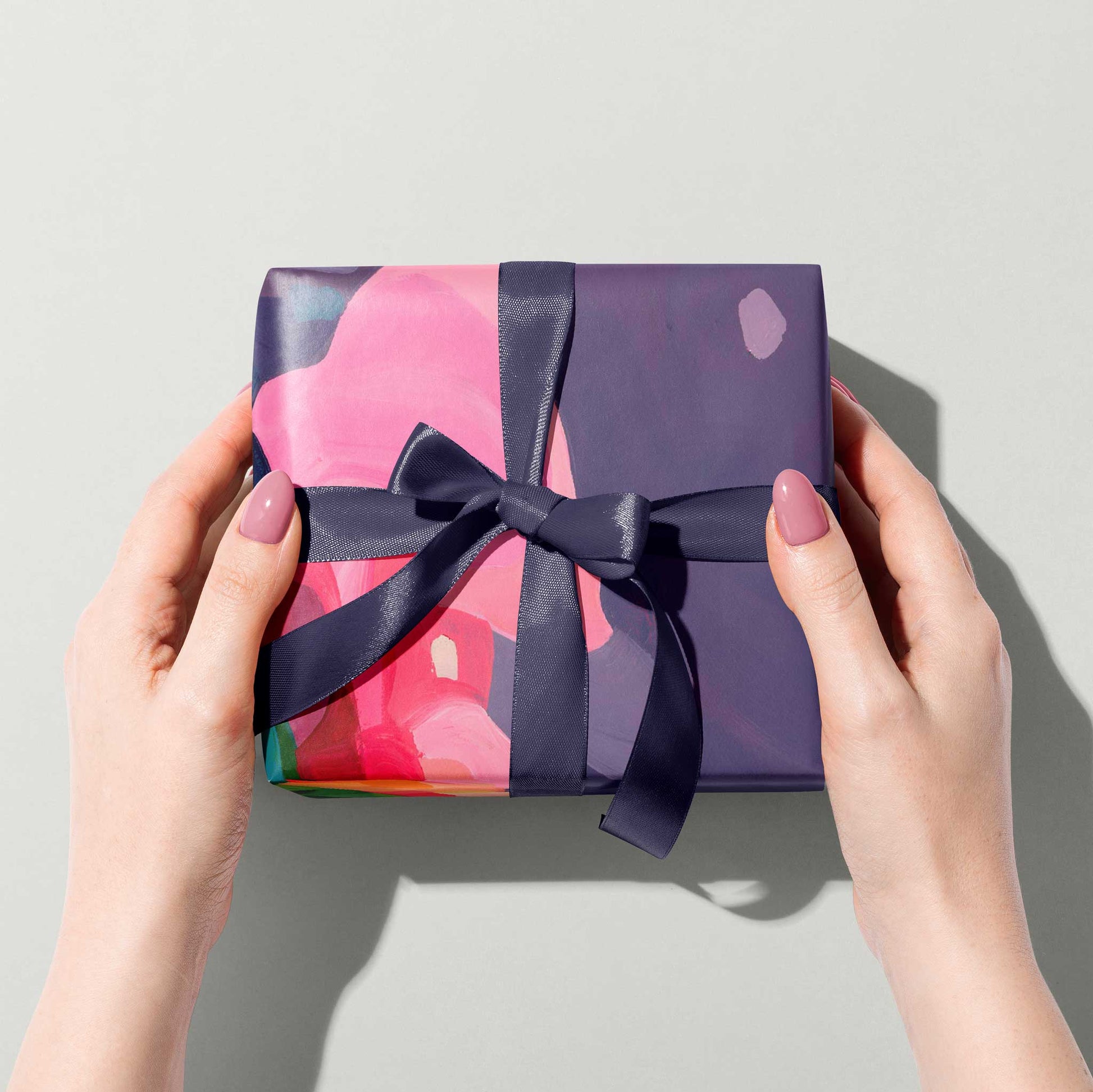 purple gift wrapping uk
