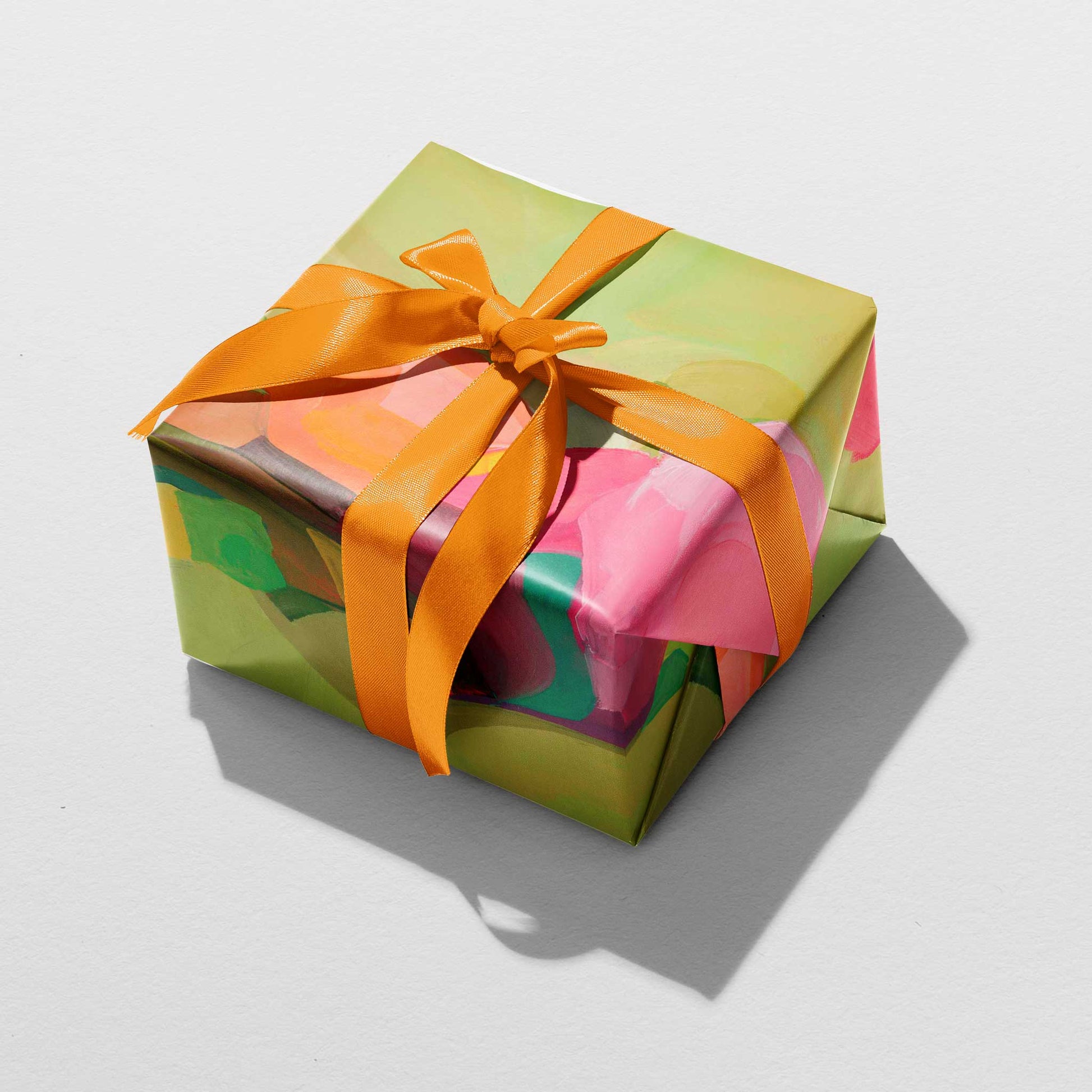 yellow green gift wrap uk