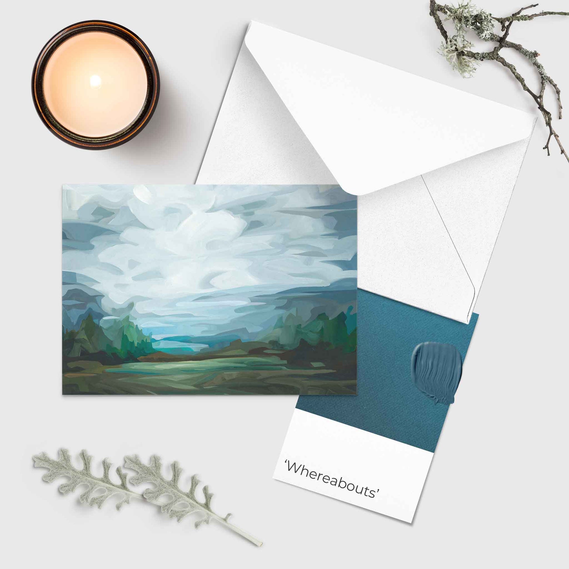 grand valley blank greeting card UK