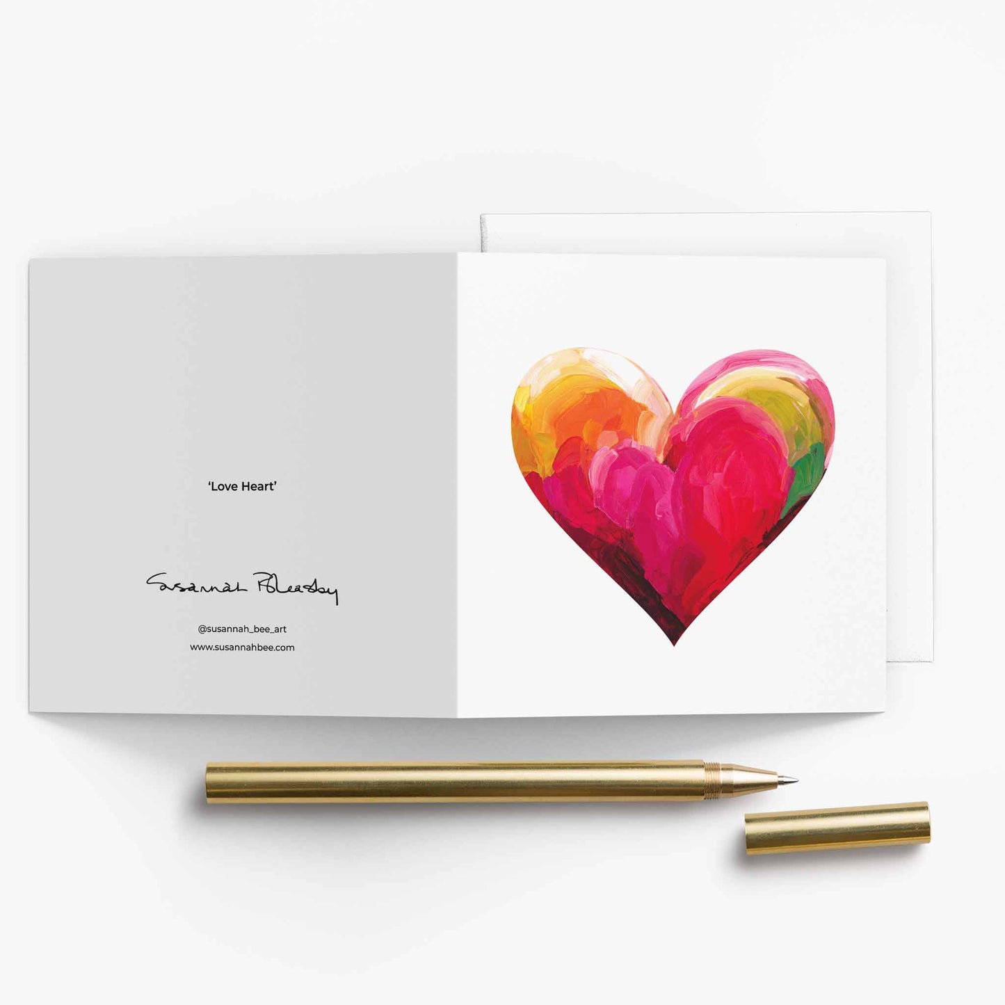 valentine card red heart love card