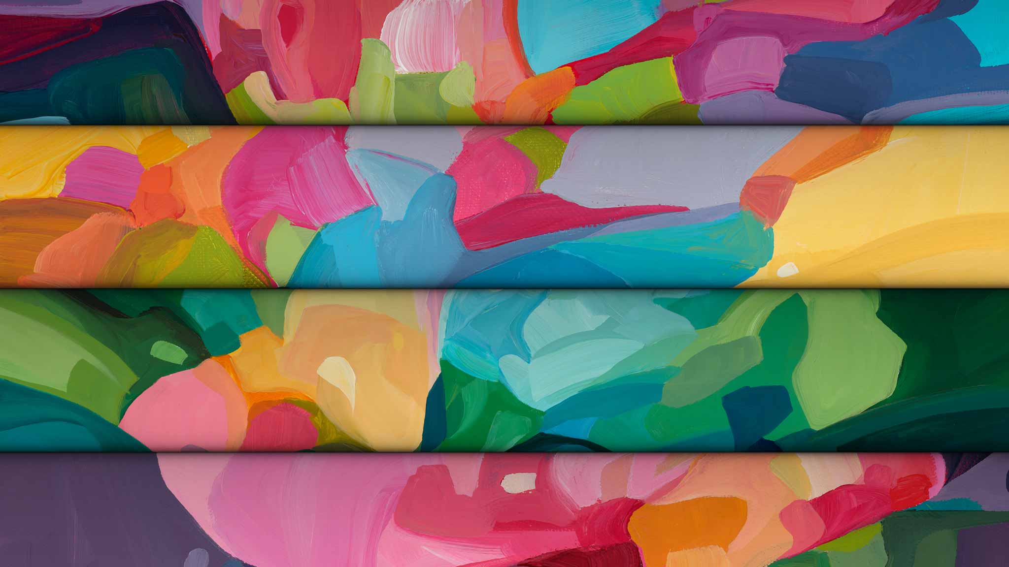 abstract art gift wrapping paper