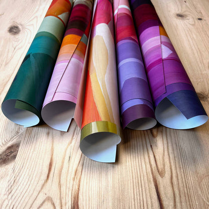 Mixed abstract gift wrap