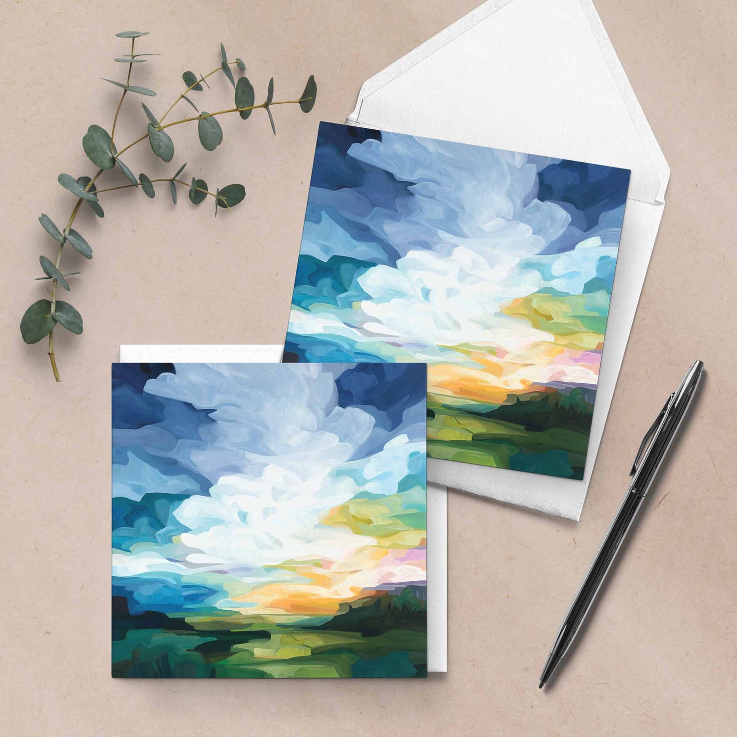 pair of blank art cards for uk wholesale sales