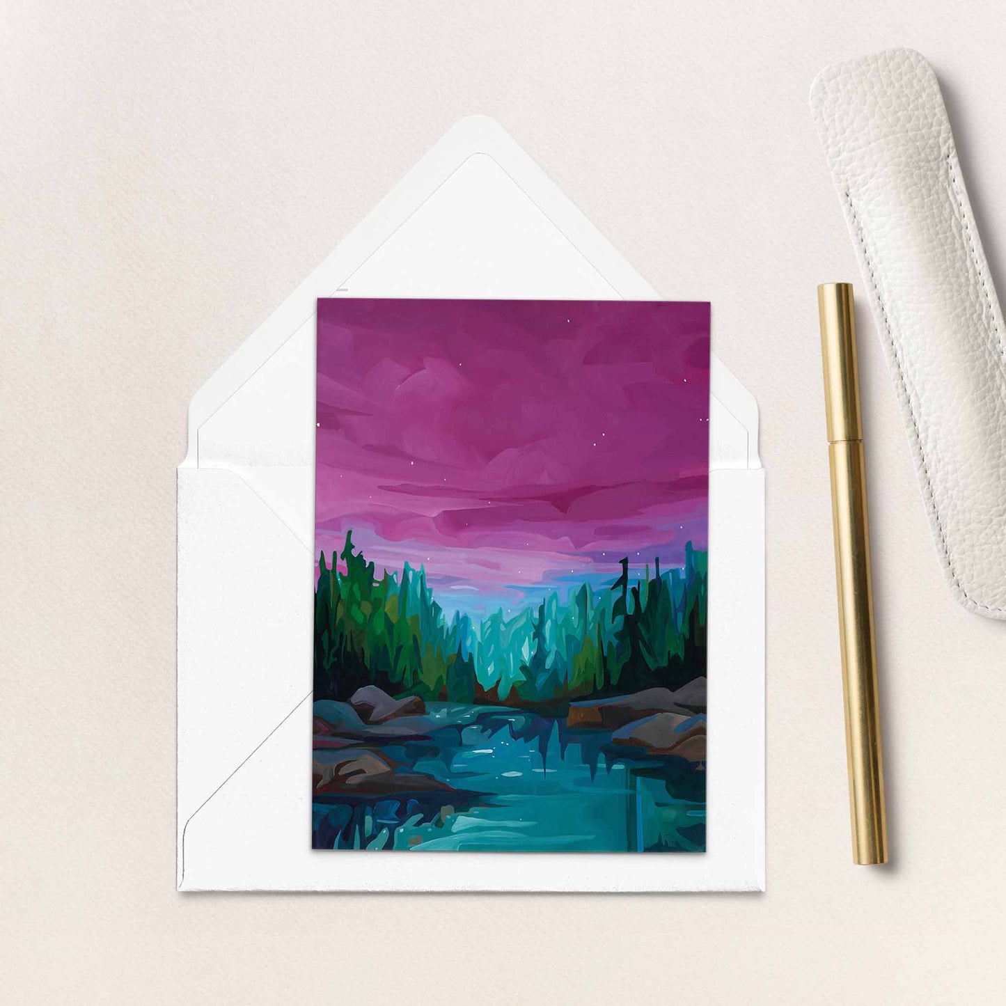 blank art card midnight magenta uk wholesale