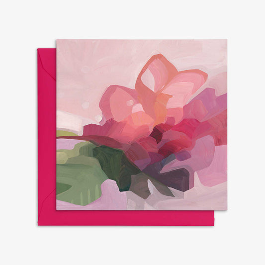 rose floral art cards uk