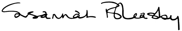 susannah bleaasby signature logo